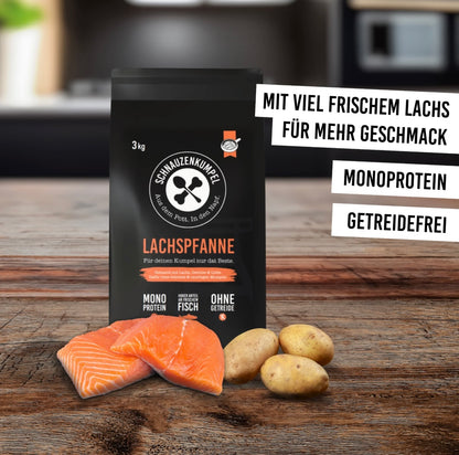 Schnauzenkumpel Lachspfanne