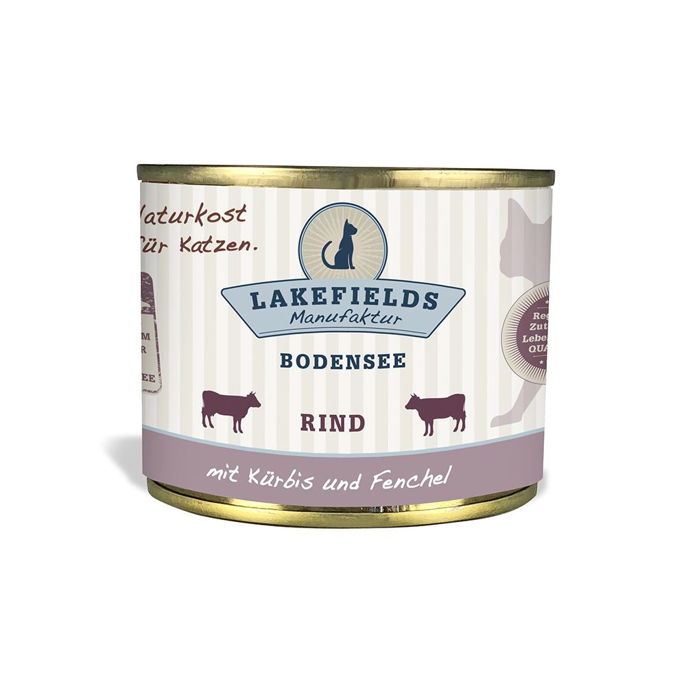 Lakefields Katzen Nassfutter-Menü Rind Adult Classic 200g
