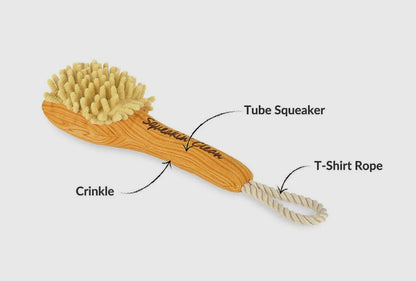 Hundespielzeug Bürste