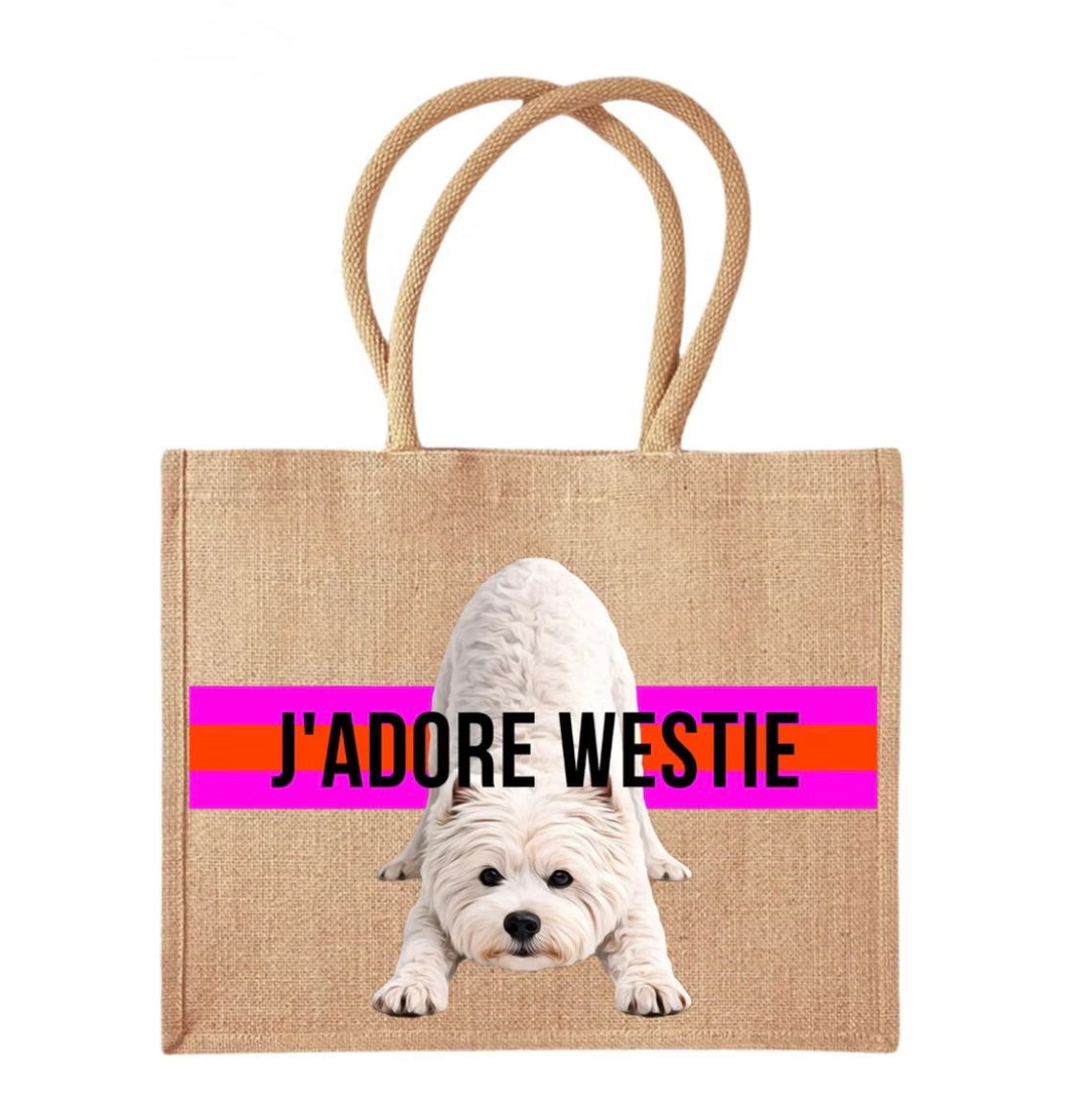 COCO+LOUIS Shopper YOGA West Highland Terrier