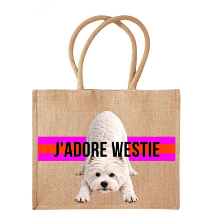 COCO+LOUIS Shopper YOGA West Highland Terrier