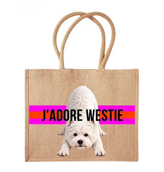 COCO+LOUIS Shopper YOGA West Highland Terrier