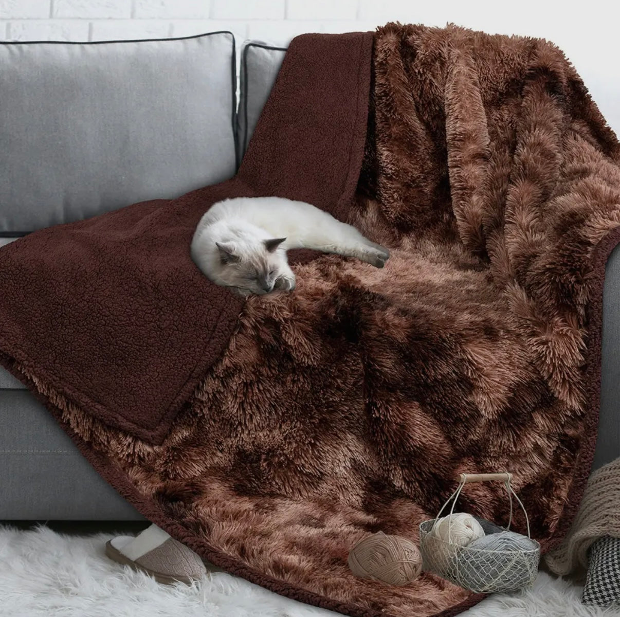Wasserdichte Haustierdecke, Braun