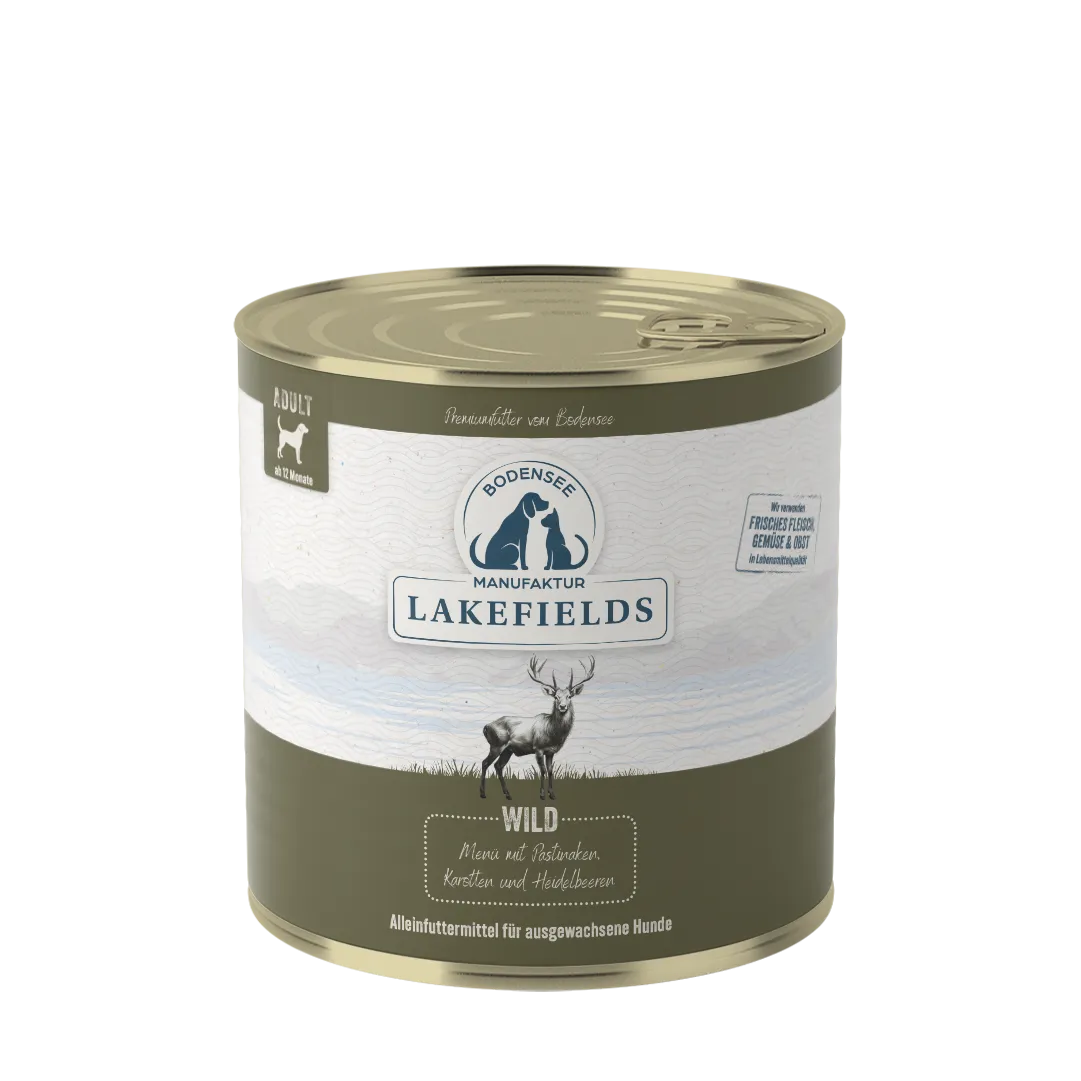 Lakefields Nassfutter-Menü Wild Adult Classic