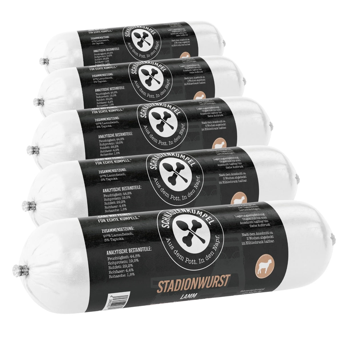 Schnauzenkumpel Stadionwurst Lamm 200g