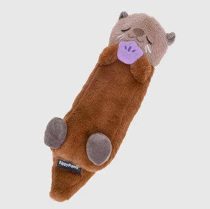 Snooziez mit Shhhqueaker-Otter-Leises Hundespielzeug