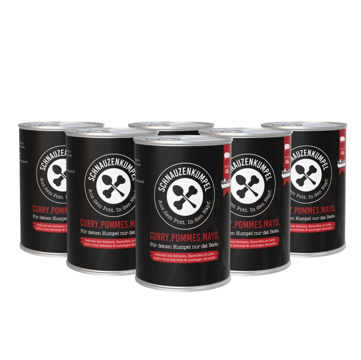 Schnauzenkumpel Curry-Pommes-Mayo 400g