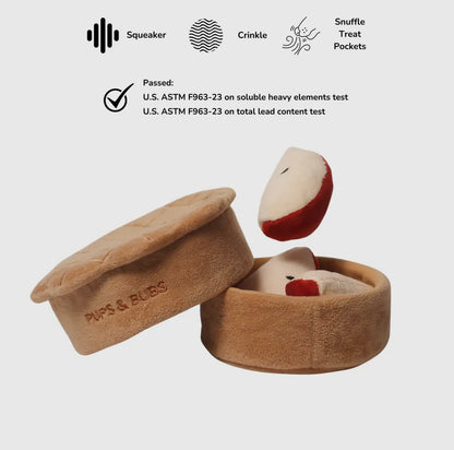 Apple Pie Spielzeug mit Nasenarbeit