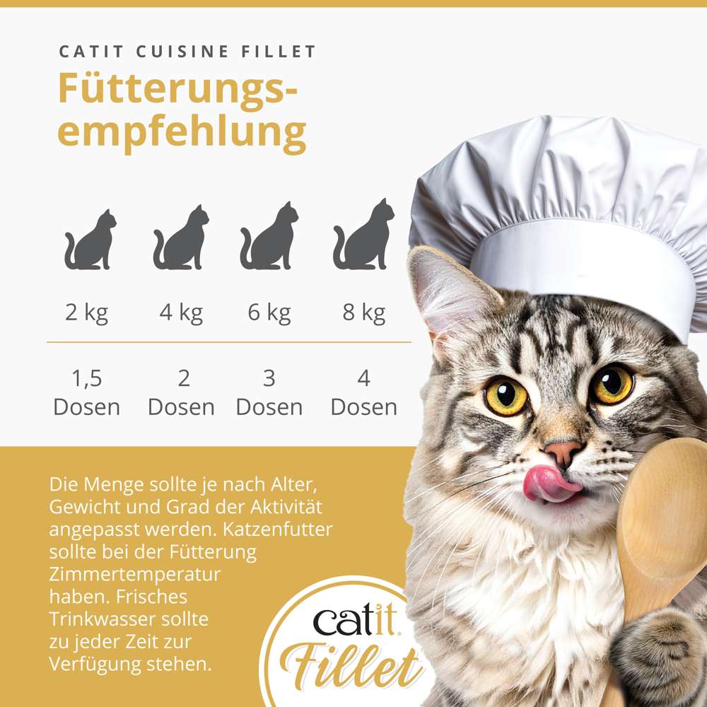 Catit Cuisine Thunfisch Fillet 75g