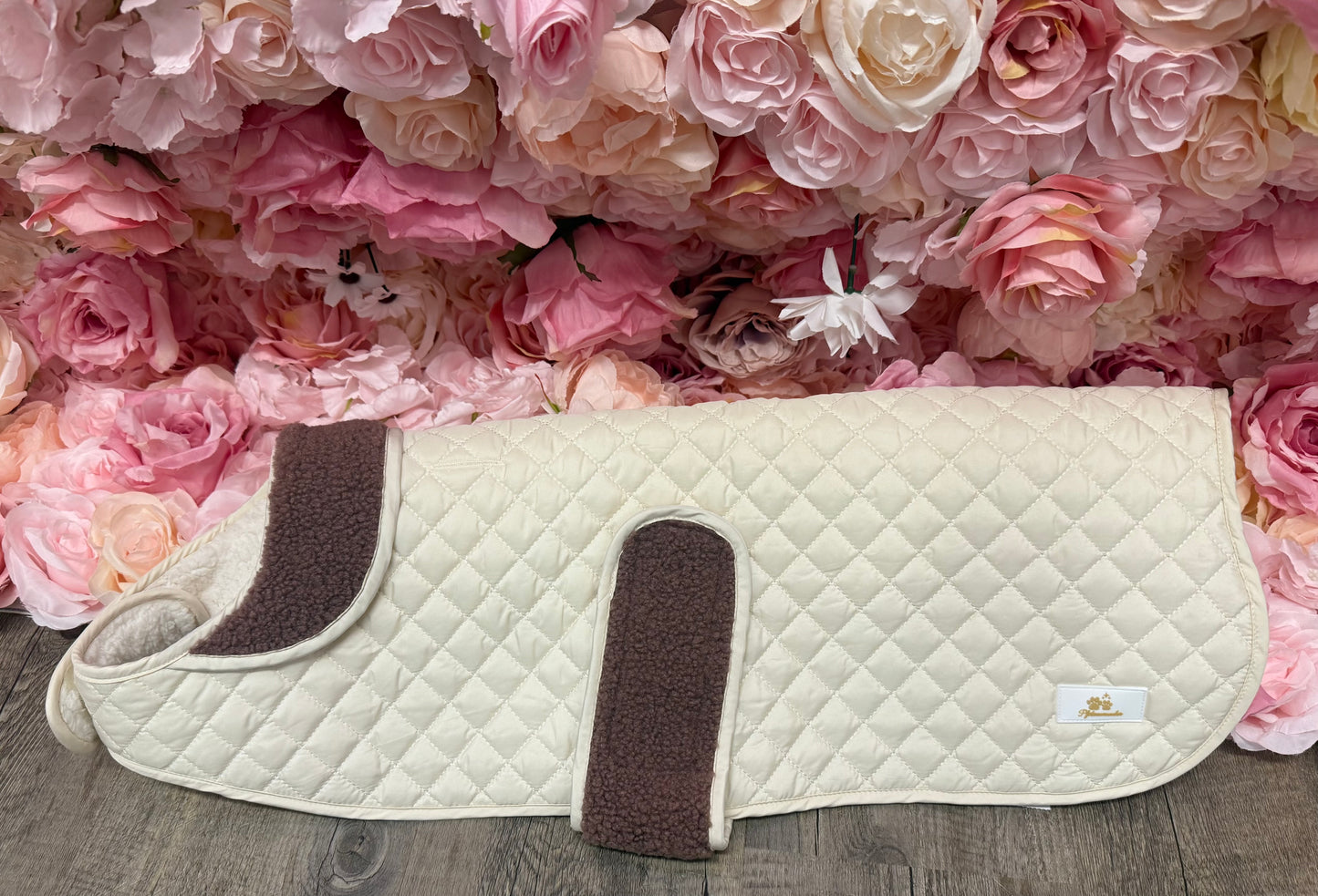 Pfotenwunder Hundemantel beige