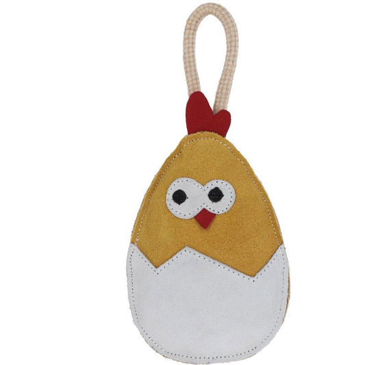 Lederspielzeug Ei klein