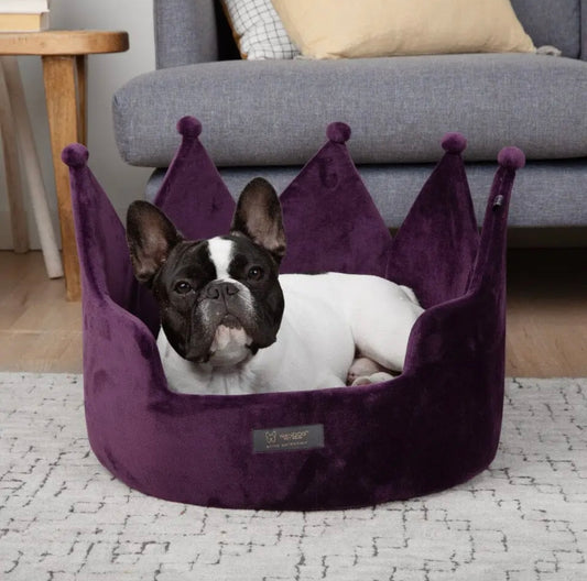 Kronenbett Lila