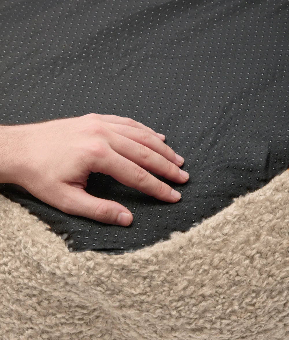 Beiges Teddy Hundebett, Snozy