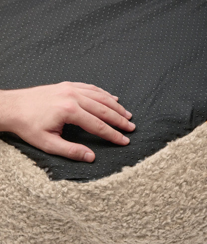 Beiges Teddy Hundebett, Snozy