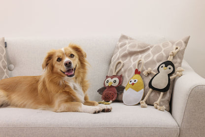 Lederspielzeug Ei klein