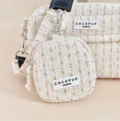 Leckerlibeutel- Vanille strukturierter-Tweed