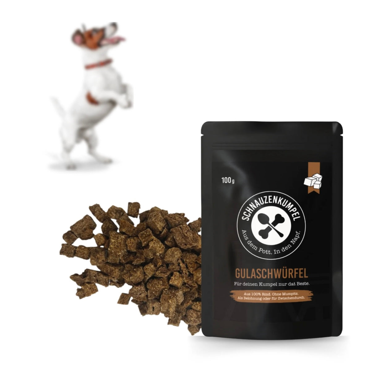 Schnauzenkumpel Gulaschwürfel 100g