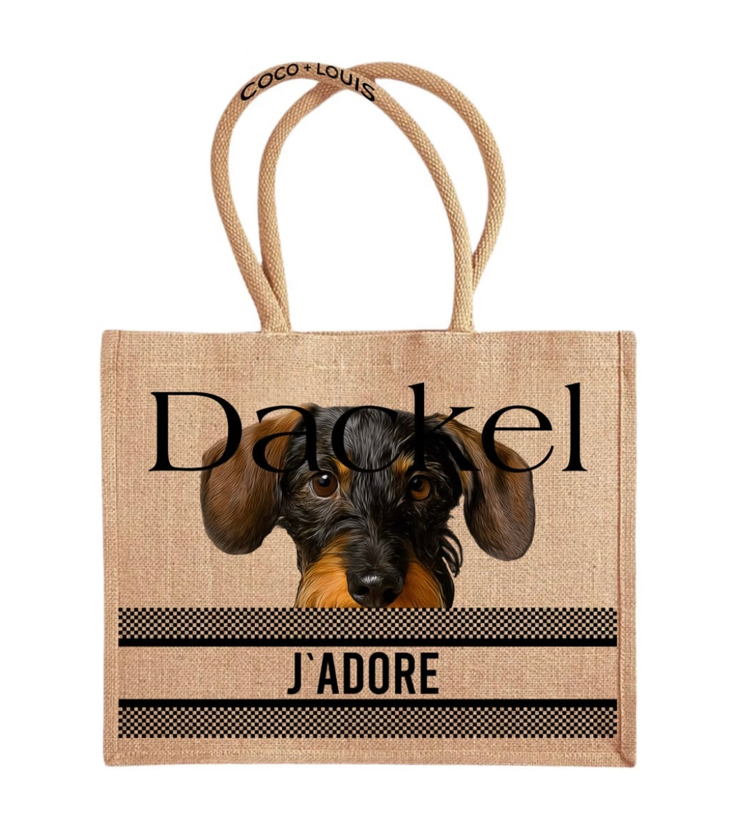 COCO+LOUIS Shopper Dackel HUGO