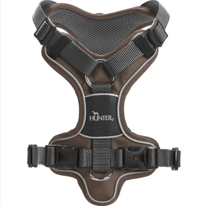 Geschirr Divo, braun/grau