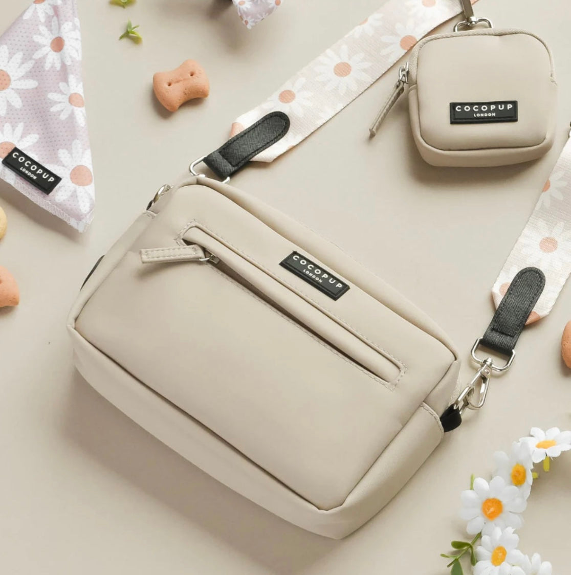 Hundetasche Caramel Latte