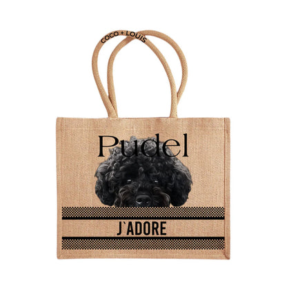 COCO+LOUIS Shopper Pudel schwarz