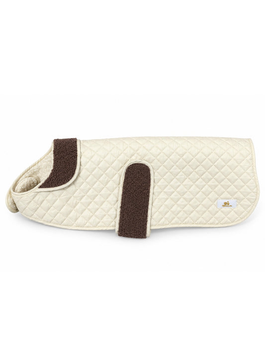 Pfotenwunder Hundemantel beige
