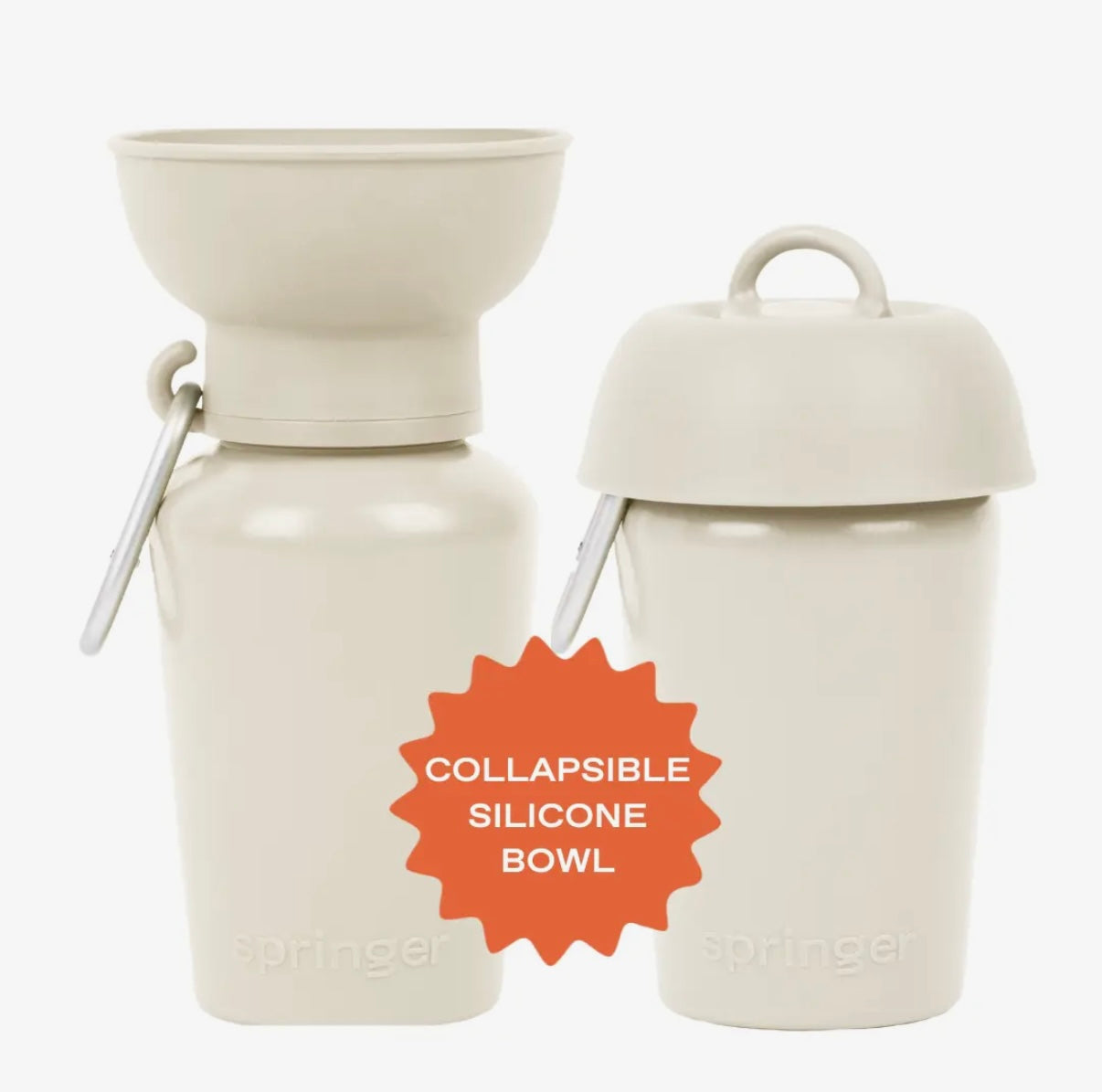 Hundewasserflasche Klein Klappbar