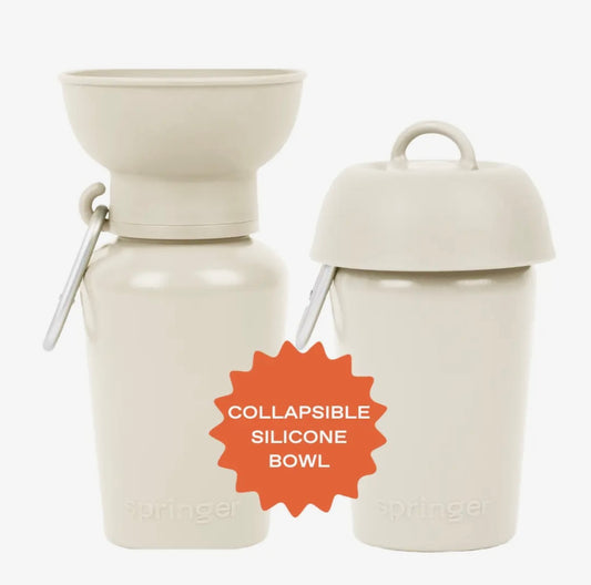 Hundewasserflasche Klein Klappbar