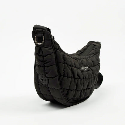 Halbmond Gassi-Tasche Onyx