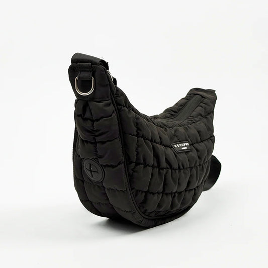 Halbmond Gassi-Tasche Onyx