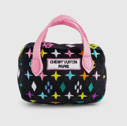 Chewy Vuiton Hundespielzeug Handtasche schwarz
