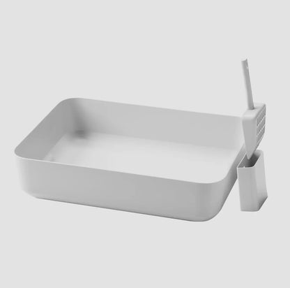 Katzentoilette | Weiss