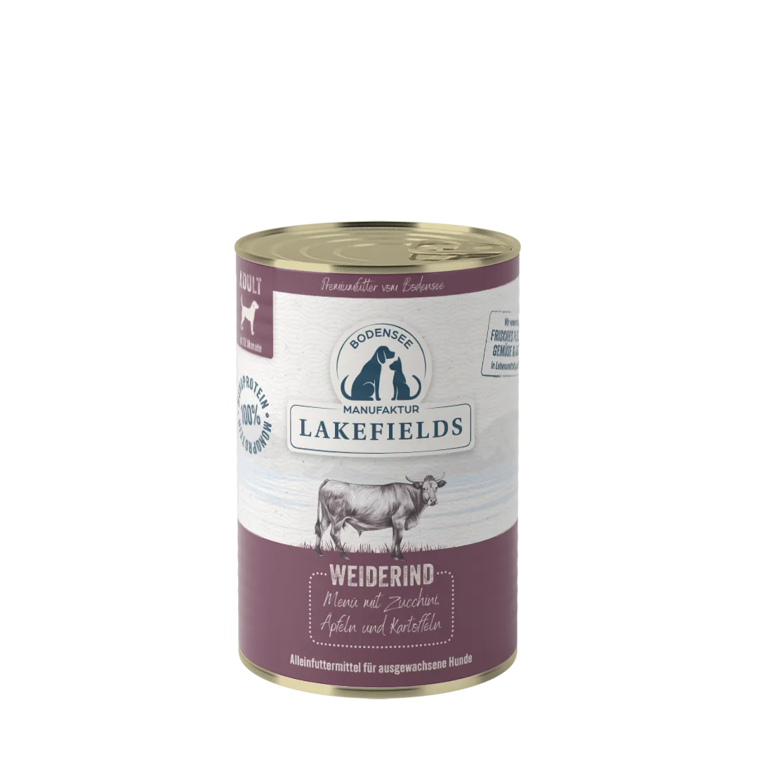 Lakefields Nassfutter-Menü Rind Adult Classic