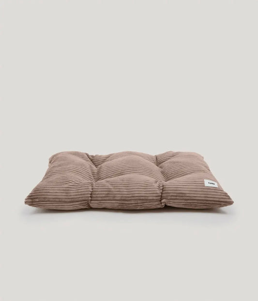 Hundebett Kissen Cord Beige, Bela