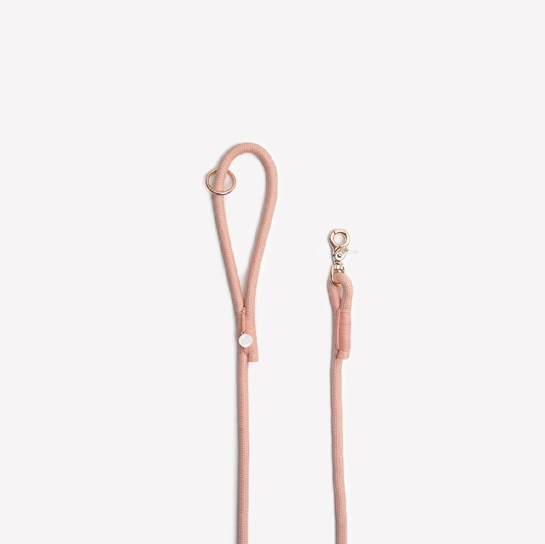 Puderrosa - geflochtene Seilleine