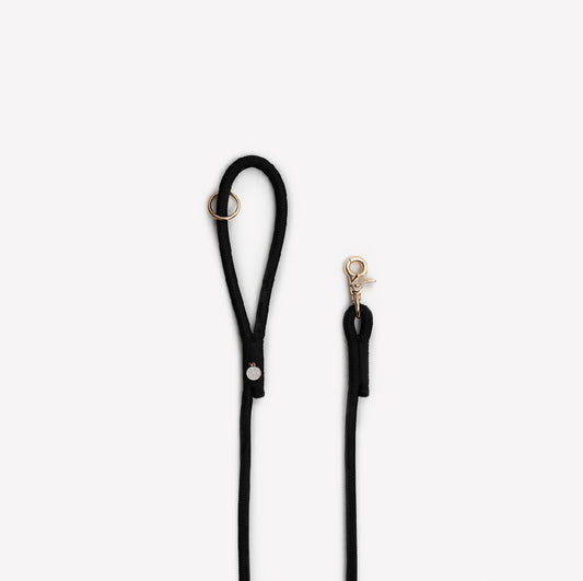 Schwarz - geflochtene Seilleine