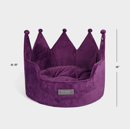 Kronenbett Lila