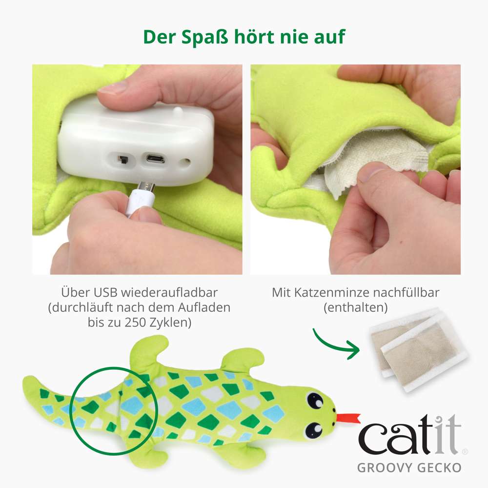 Groovy Gecko grün