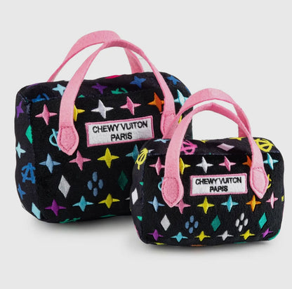Chewy Vuiton Hundespielzeug Handtasche schwarz