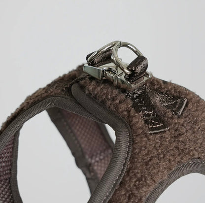 Step in Geschirr Teddy Espresso