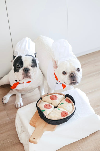 Hundespielzeug Pizza