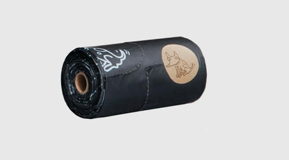 Biologisch abbaubare Hundekotbeutel mit Henkeln (112 Beutel)