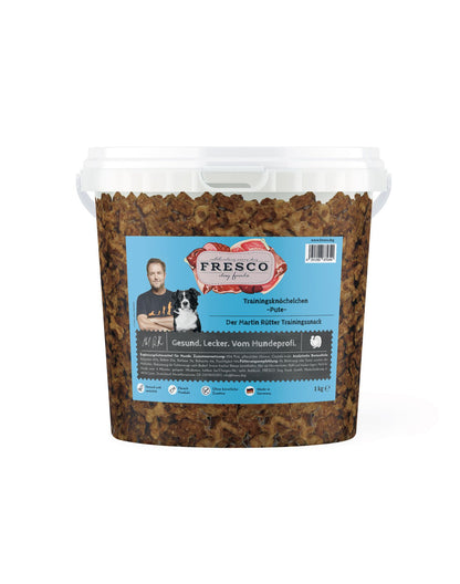 Fresco Martin Rütter Trainingsknöchelchen Pute 1Kg Eimer