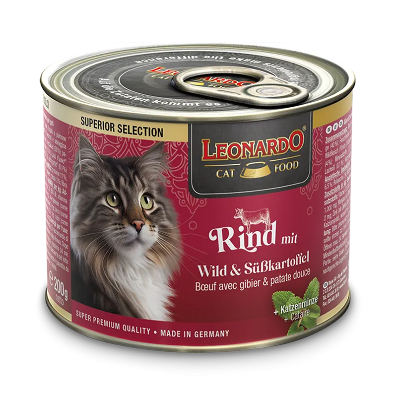 Leonardo Superior Rind mit Wild & Süßkartoffel