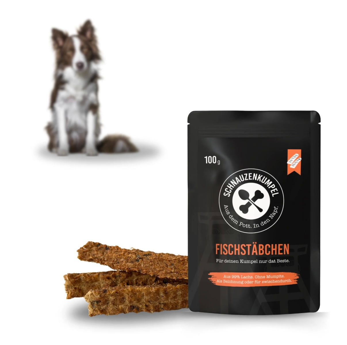 Schnauzenkumpel Fischstäbchen 100g