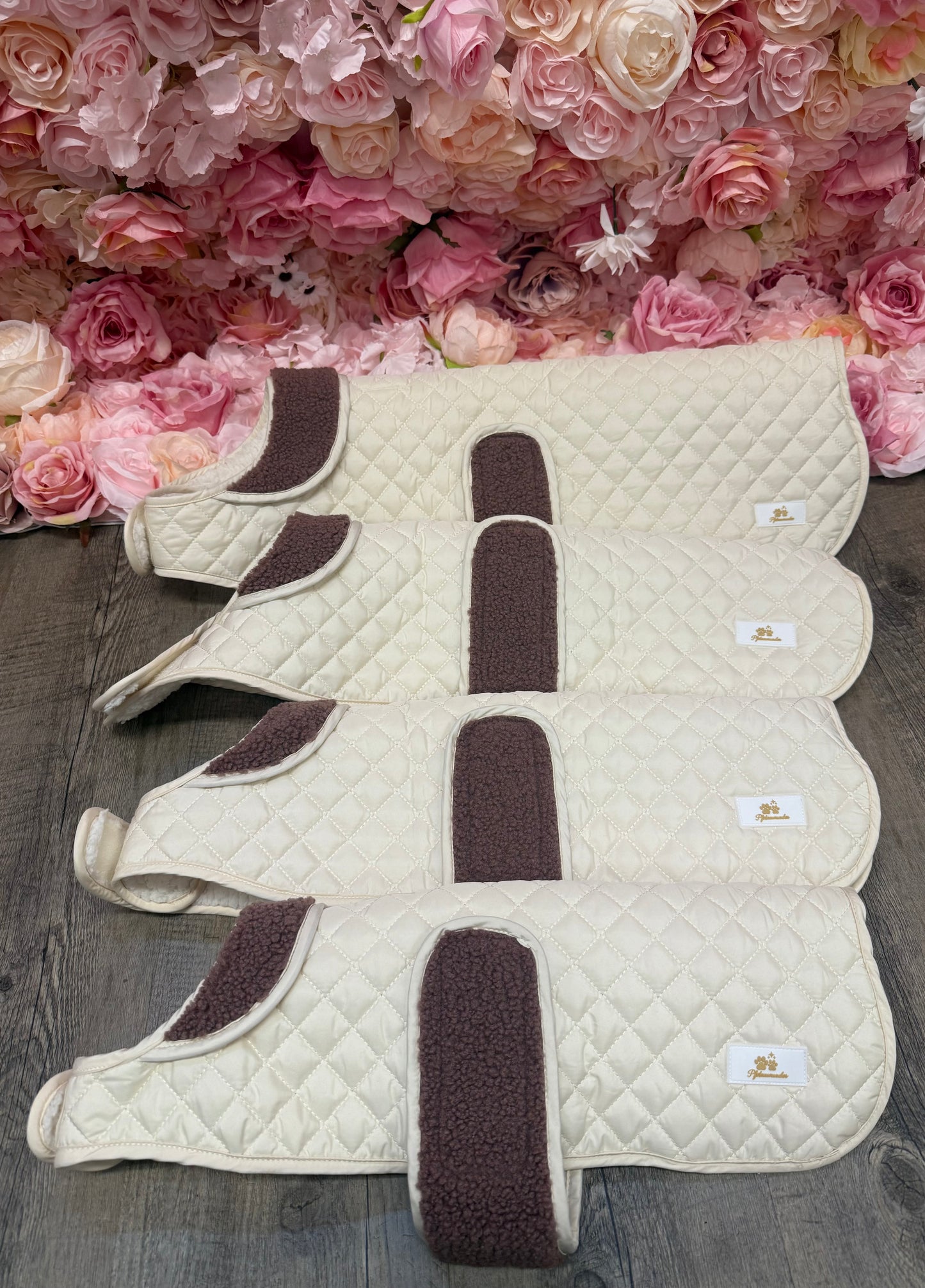 Pfotenwunder Hundemantel beige