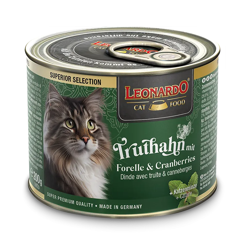 Leonardo Superior Truthahn mit Forelle & Cranberries