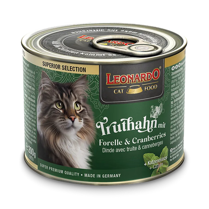 Leonardo Superior Truthahn mit Forelle & Cranberries