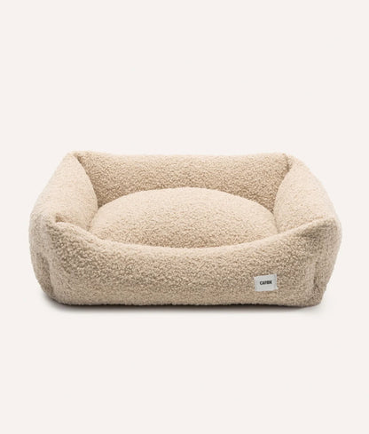 Beiges Teddy Hundebett, Snozy