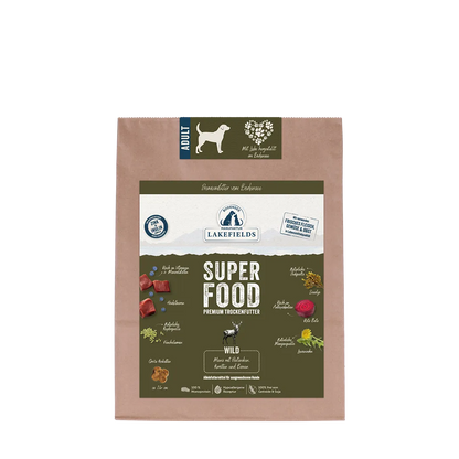 Lakefields Trockenfutter Superfood Wild Adult